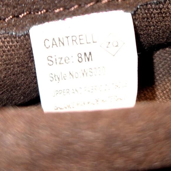 Rampage 8M Brown Fringe Women's Moccasins Boots Shoes 8 Medium Width - Picture 3 of 7